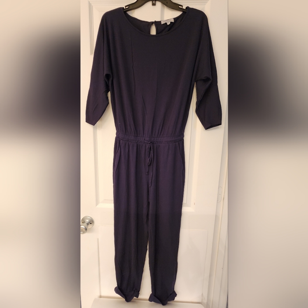 Michael Stars Rosalyn Jumpsuit In Navy Size XS - Picture 4 of 11